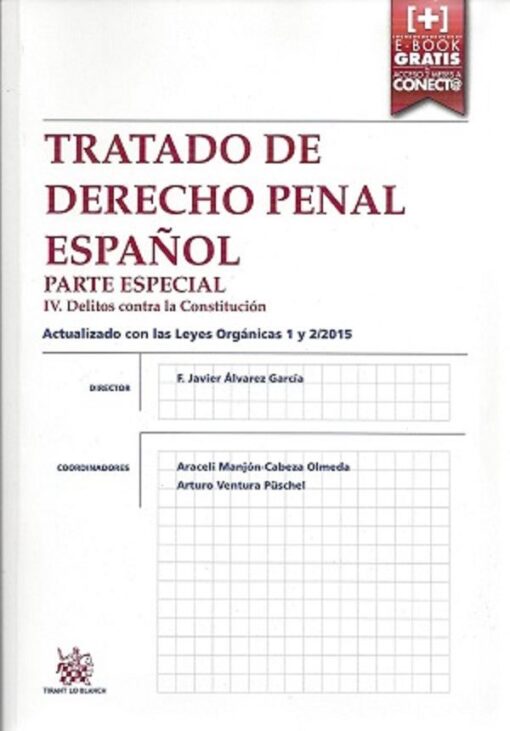 capa do livro Tratado de Derecho Penal Español