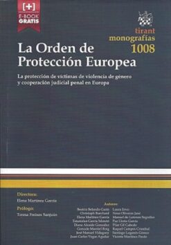 capa do livro La Orden de Protección Europea