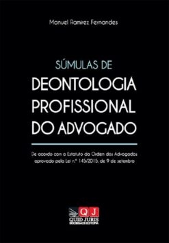 capa do livro Súmulas de Deontologia Profissional do Advogado