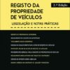 capa do livro Registo da Propriedade de Veículos