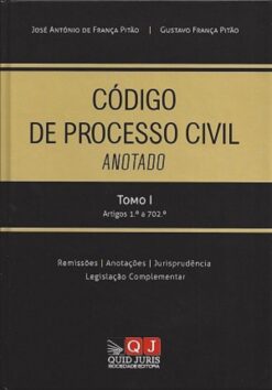 capa do livro Código de Processo Civil Anotado Tomo I Arts 1.º a 702.º