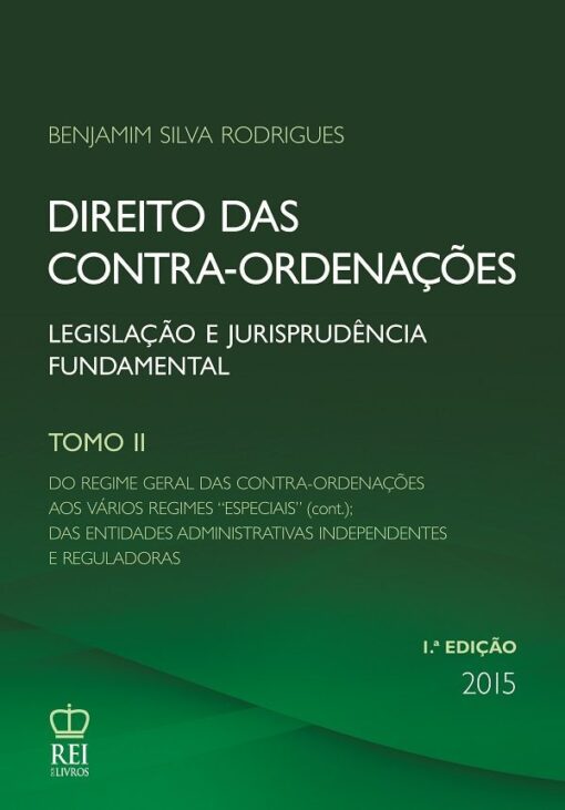 Direito das Contra-Ordenações Tomo II