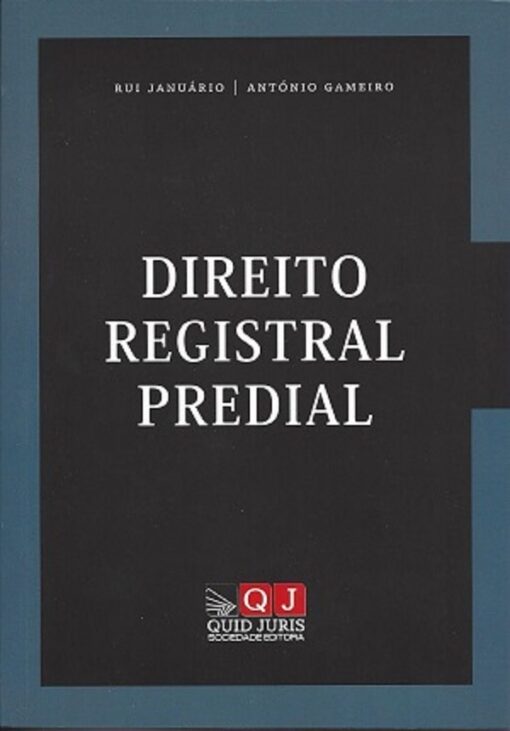 capa do livro Direito registral predial