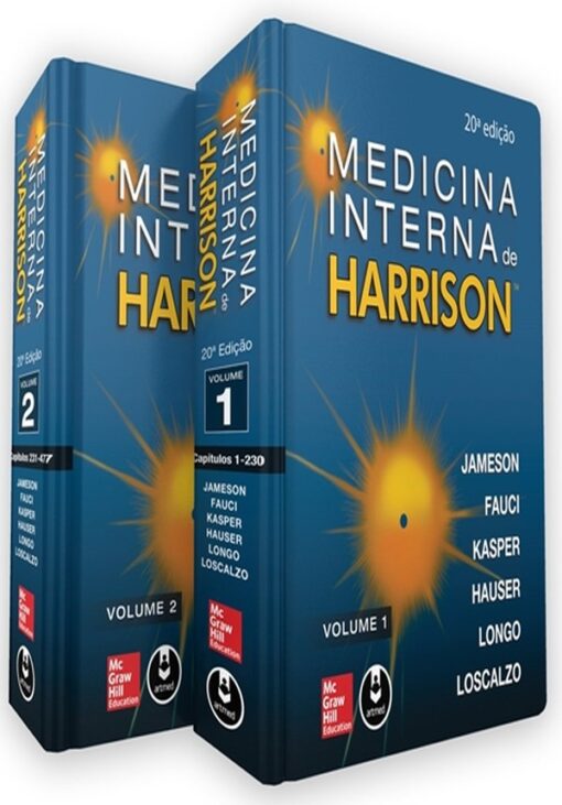 Capa do livro Medicina Interna de Harrison