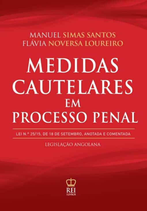 Capa do Livro Medidas Cautelares em Processo Penal