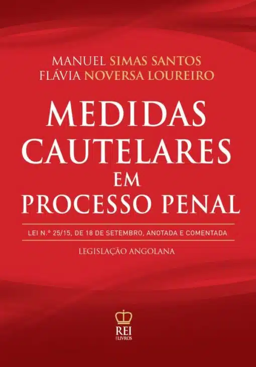 Capa do Livro Medidas Cautelares em Processo Penal