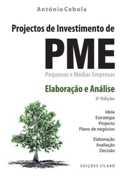 capa do livro Projectos de Investimento de PME