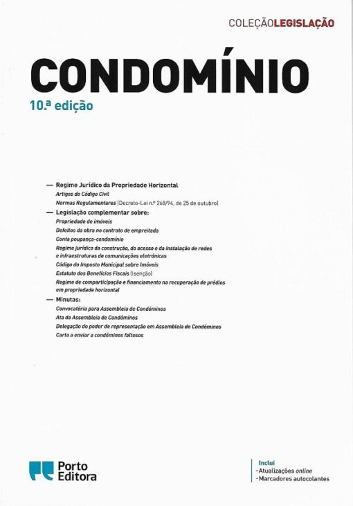 capa do livro condomínio