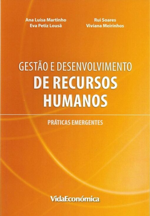 Capa do livro Gestão e Desenvolvimento de recursos humanos