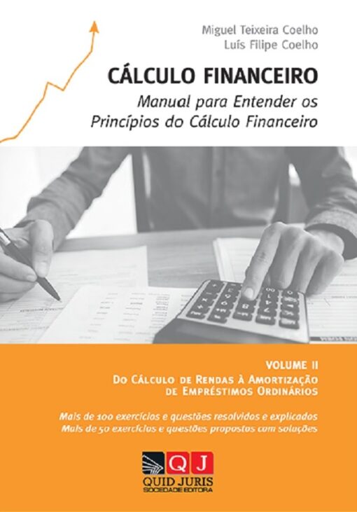 Capa do livro Cálculo Financeiro, Volume 2, Quid Juris