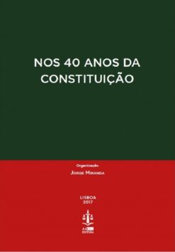 capa do livro Nos 40 Anos da Constituição
