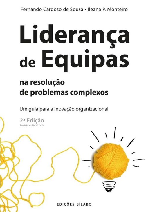 capa do livro Liderança de Equipas na resolução de problemas complexos