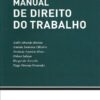 capa do livro Manual de Direito do Trabalho 1ªEdição