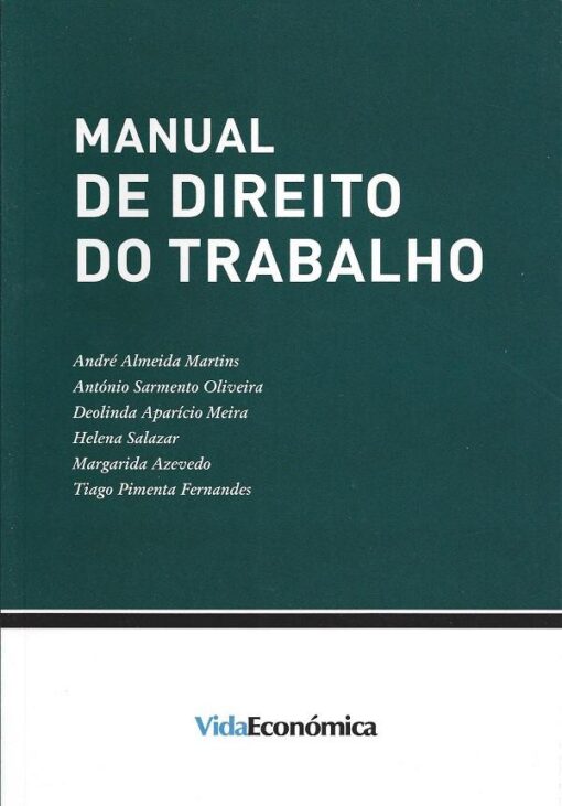 capa do livro Manual de Direito do Trabalho 1ªEdição