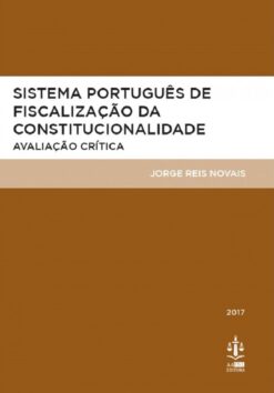 capa do livro Sistema Português de Fiscalização da Constitucionalidade: Avaliação Crítica