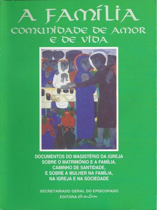 Capa do livro A Família Comunidade de Amor e de Vida