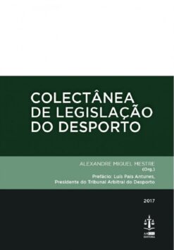 capa do livro Colectânea de Legislação do Desporto