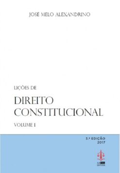 capa do livro Lições de Direito Constitucional