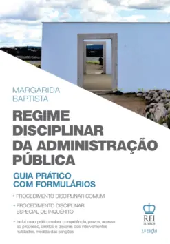 Capa do livro Regime disciplinar da administração Pública