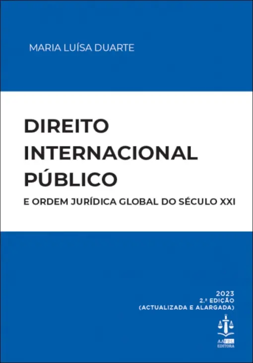 Capa do livro Direito Internacional Público e Ordem Jurídica Global do Século XXI