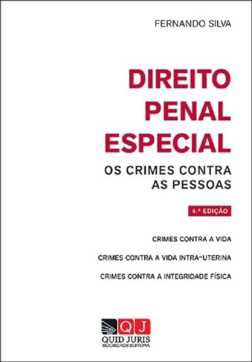 capa do livro direito penal especial os crimes contra as pessoas