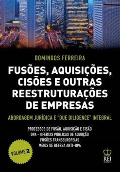 Capa do livro Fusões, Aquisições, Cisões e Outras Reestruturações de Empresas