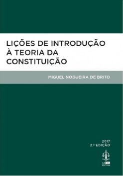 capa do livro Lições de Introdução à Teoria da Constituição