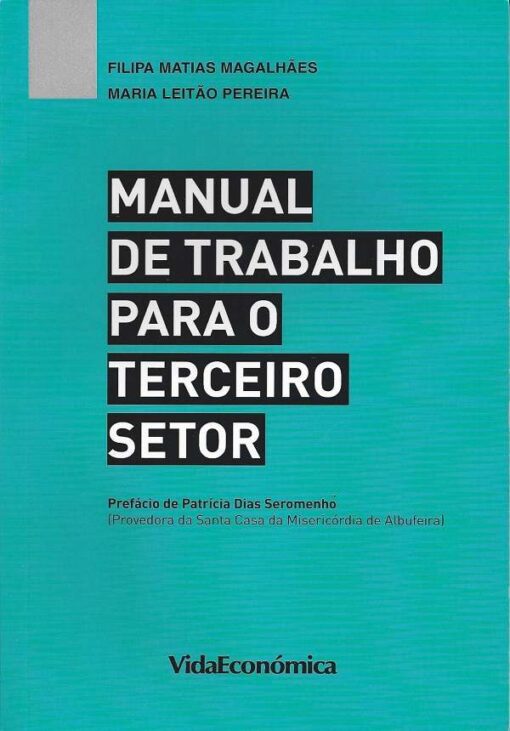 capa do livro manual de trabalho para o terceiro setor