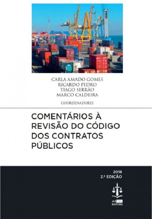 capa do livro Comentários à Revisão do Código dos Contratos Públicos