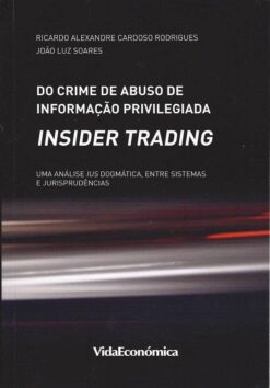 capa do livro do crime de abuso de informação privilegiada