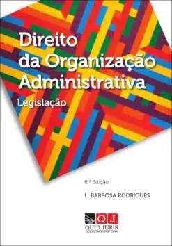 Capa do livro Direito da ORganizçaão Administrativa 6.ª edição
