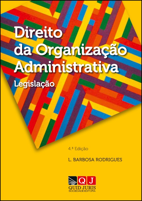 Capa do livro Direito da Organização Administrativa