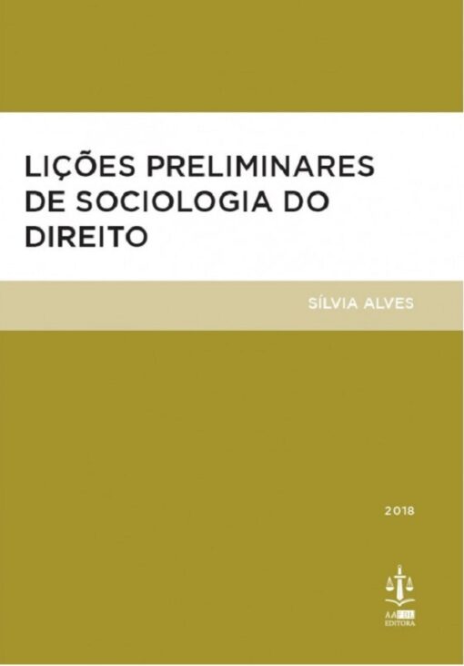capa do livro Lições Preliminares de Sociologia do Direito