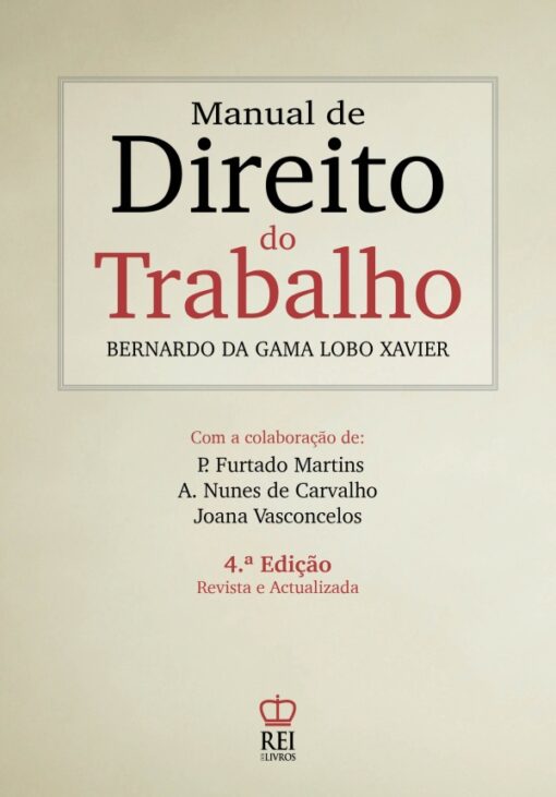 Capa do livro Manual de Direito do Trabalho