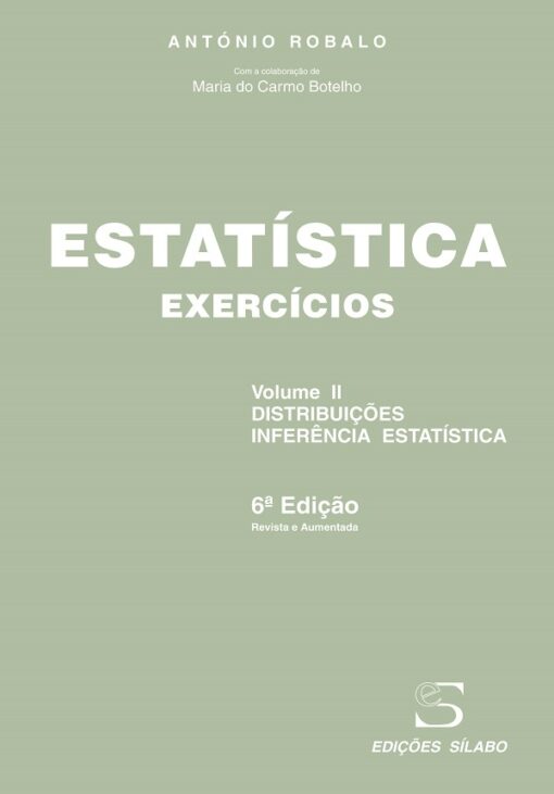 Capa do livro Estatistica Exercícios