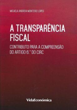 capa do livro a transparencia fiscal