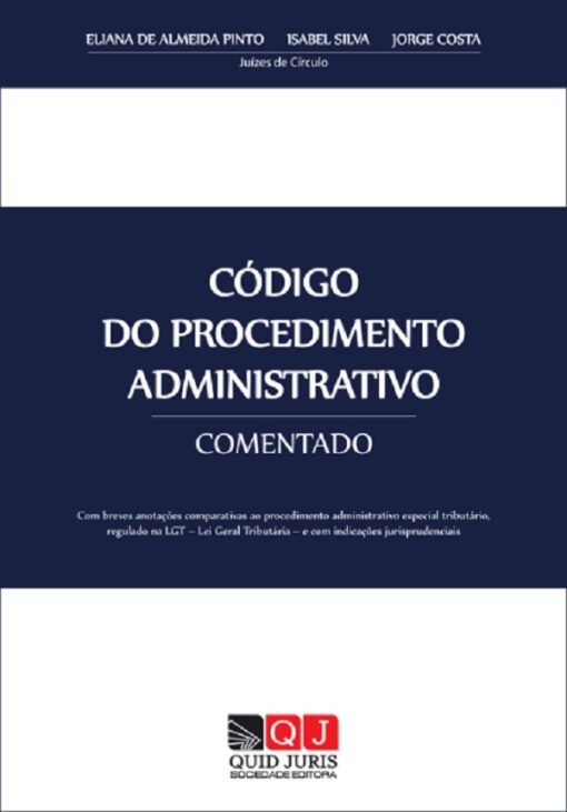 capa do livro Código do Procedimento Administrativo Comentado