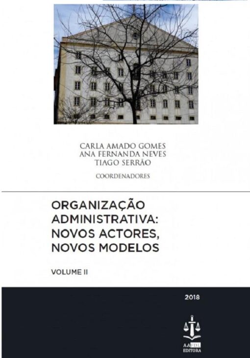 capa da Organização Administrativa Vol II