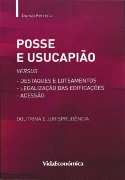 capa do livro posse e usucapiao