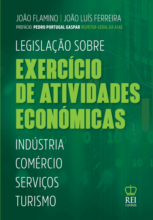 Capa Legislação Sobre Exercício de Atividades Económicas