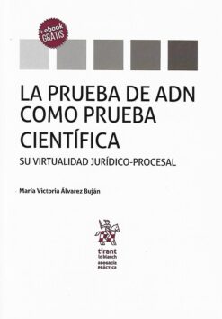 capa do livro La prueba de ADN como prueba científica