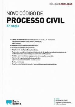 capa do livro novo código de processo civil