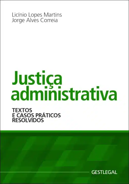 Capa do livro Justiça Administrativa
