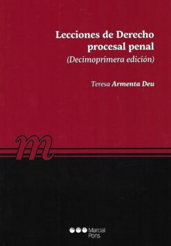 capa do livro Lecciones de Derecho procesal penal