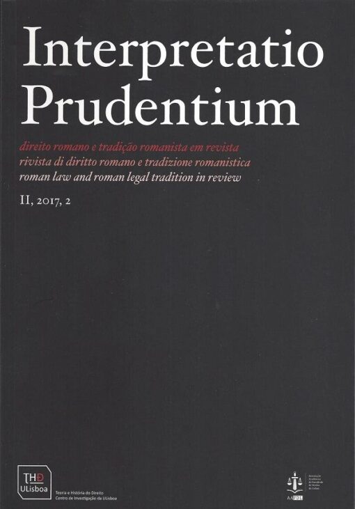 Capa do Livro interpretatio Prudentium