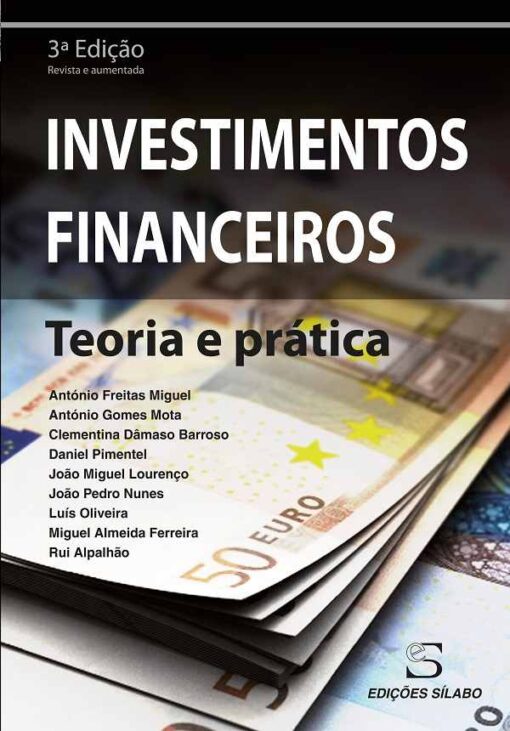 capa do livro investimentos financeiros