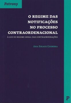 capa do livro O regime das Notificações no processo contraordenacional