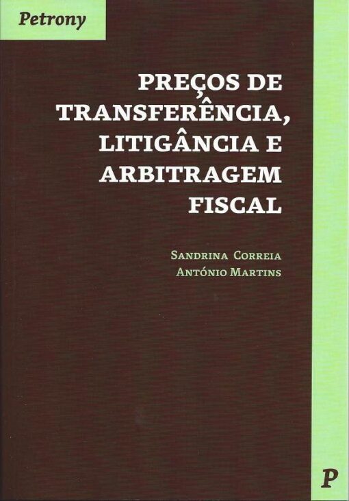 Capa do livro Preços de transferência. Litigância e arbitragem Fiscal