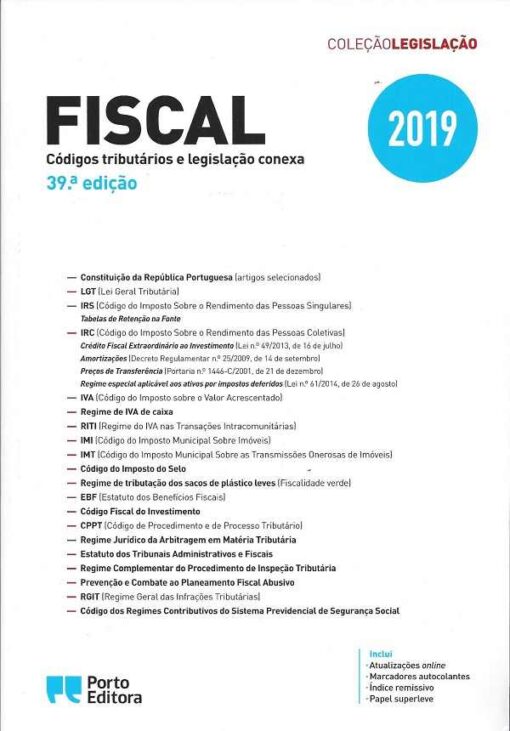 capa do livro fiscal codigos tributarios e legislacao conexa