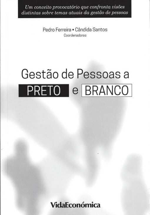 capa do livro gestão de pessoas a preto e branco